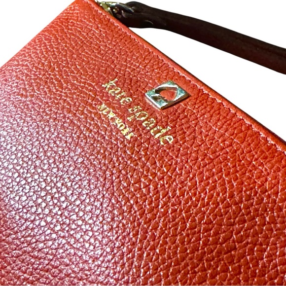 Kate Spade Southport Avenue Jenny Wristlet WLRU1900 Leather Dynasty Red Aug 2014 - Picture 5 of 16